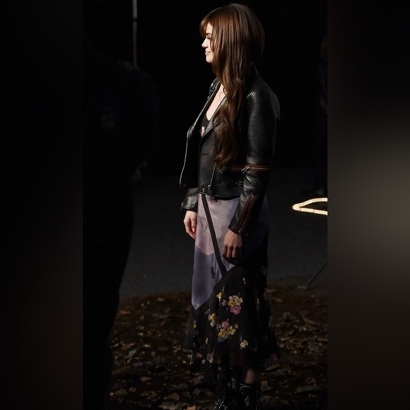 COACH Mixed Print Slip Dress - Picture 5 of 16